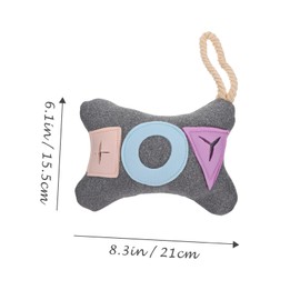 WOONEKY Dog Treat Puzzle Toy Squeaky Sound Snuffle Mat for Brain Games Large Dog Chew Toy Pet Puzzle Ball Safe Dog Biting Toy