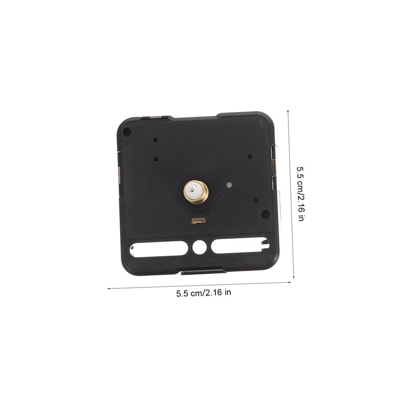 WHAMVOX 1 Set Silent Clock Movement with Classic Metal Hands