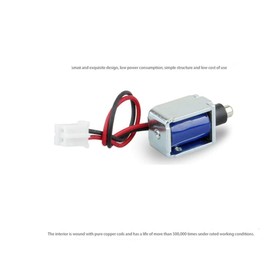 ZZALLL Mini DC 5V Electromagnetic Lock Small Electronic Lock Electric Lock Cabinet Lock