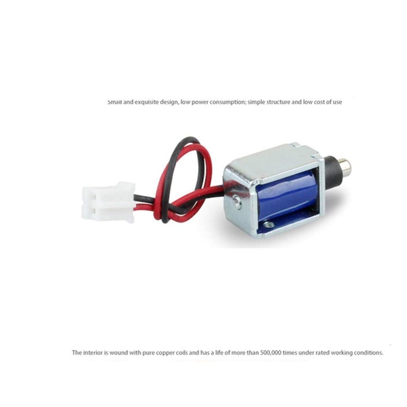 ZZALLL Mini DC 5V Electromagnetic Lock Small Electronic Lock Electric