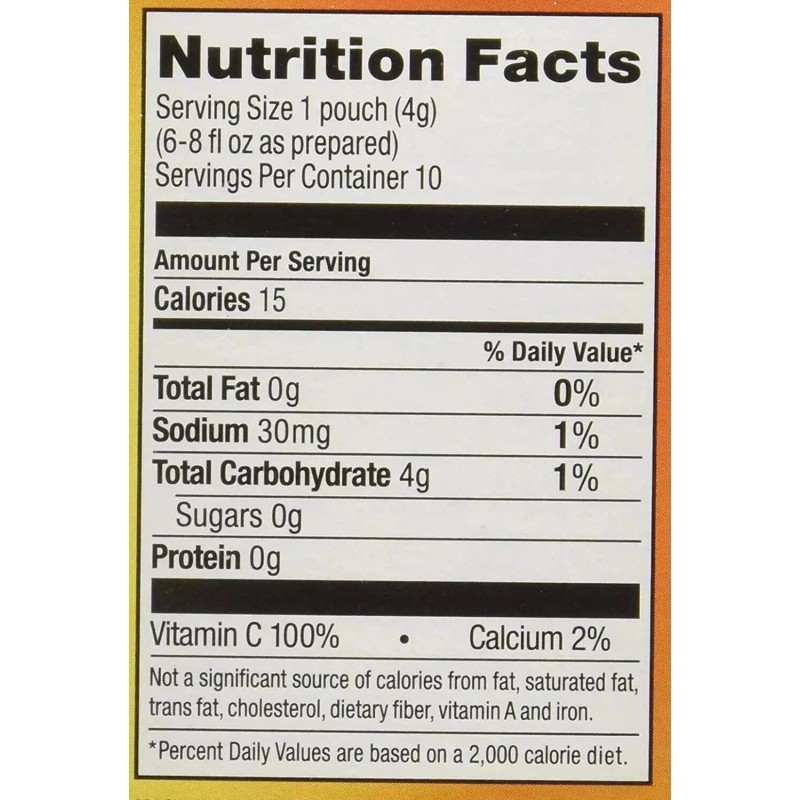 Alpine SPICED CIDER Sugar-Free Apple Flavored Drink Mix 1.4oz 10