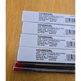 Cover Girl Passion LipPerfection Lipliner #215 Passion Lot Of 8 Sealed