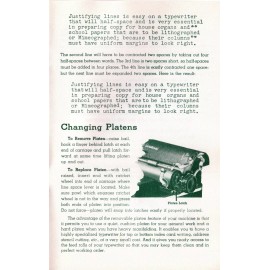 Smith Corona Repro Smith Corona Super Speed Typewriter Instruction Manual User Vtg No.1a & 1b