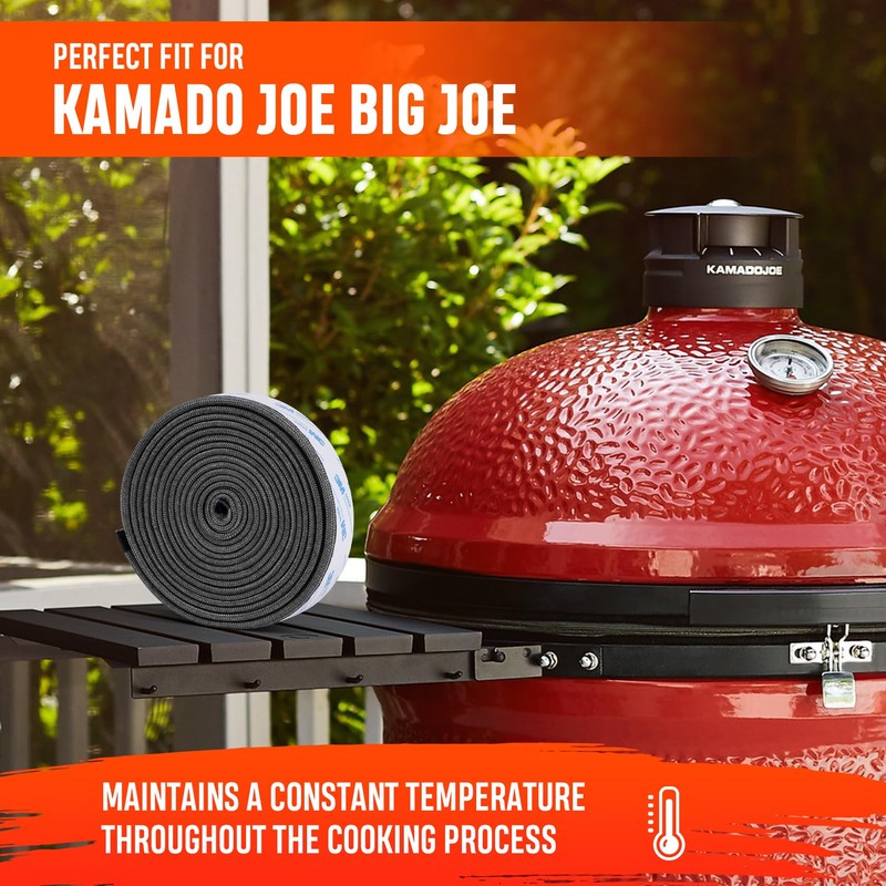 Onlyfire Wire Mesh Gasket Kit Fit for Kamado Joe Big