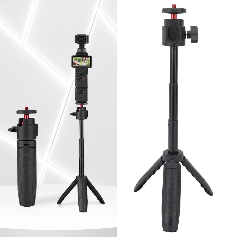 Camera Extension Pole Tripod Aluminum 360 Degree Rotation Extendable 1/4