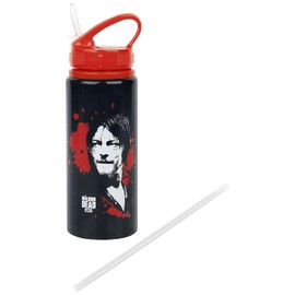 GB eye The Walking Dead Daryl Walker Hunter Drinking Bottle, Aluminium, Multi-Colour, 7.2 x 7.2 x 21.7 cm