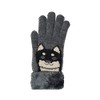 Twin Gloves 515035 Women's Shiba Inu Inner Boa (Double Layer),