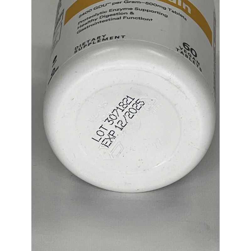 365 Whole Foods Market Bromelain 2400 GDU Per Gram -