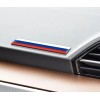 DIGIART INTERNATIONAL 1 COLOMBIAN COLOMBIA FLAG 3D EPOXY CAR EMBLEM