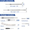 Steel DN Mate 10 Sets Cable Railing Kit Fit for
