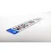 Wolfsburg German Euro Plate with Seals - Random Characters