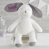 Personalization Universe Embroidered 16" Plush Bunny - White