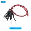 PATIKIL 0402 Pre-Wired Micro LED, 24 Pcs 3-6V Pre-soldered Mini