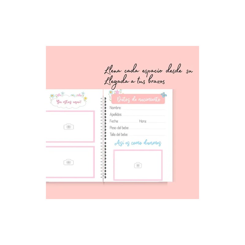 Planner De Embarazo, Diario De Embarazo, Agenda Prenatal.