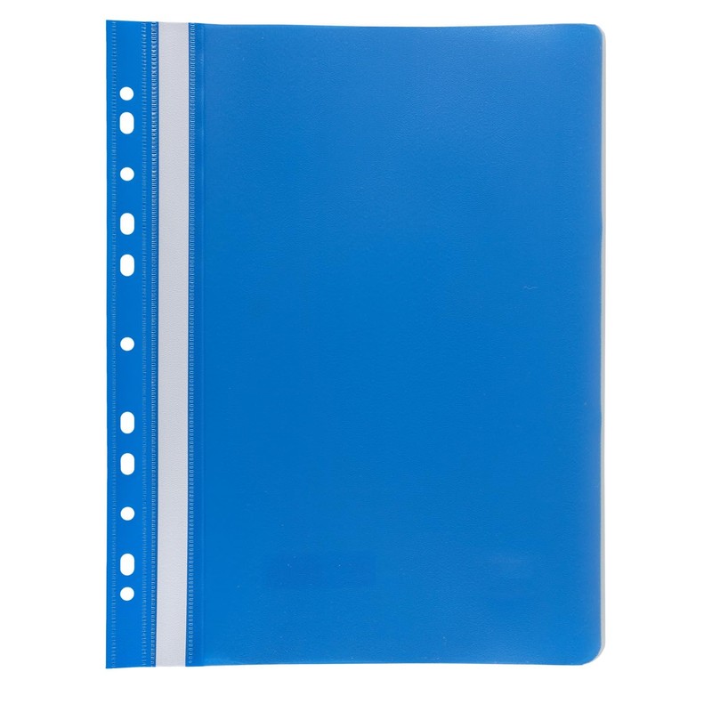 Idena Loose-Leaf Binders - A4 Plastic Folders with Punched Spines