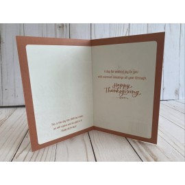 Dayspring Thanking God For Autumn’s Beauty Friends, Love Joy Warm Blessings Dayspring Card