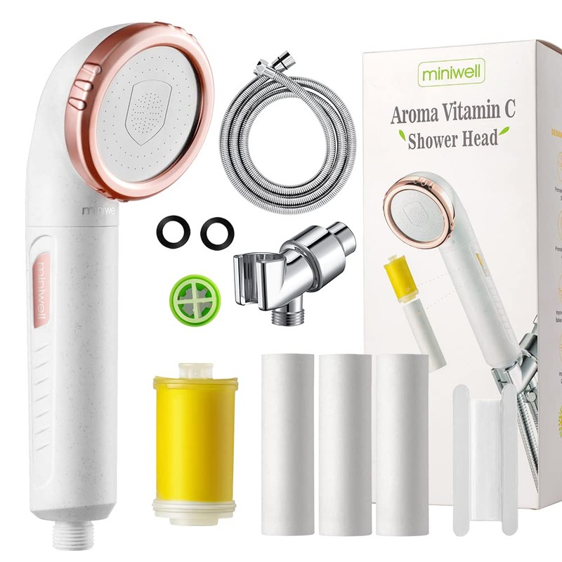 Miniwell Handheld Shower Head with Filter L751W - Vitamin C