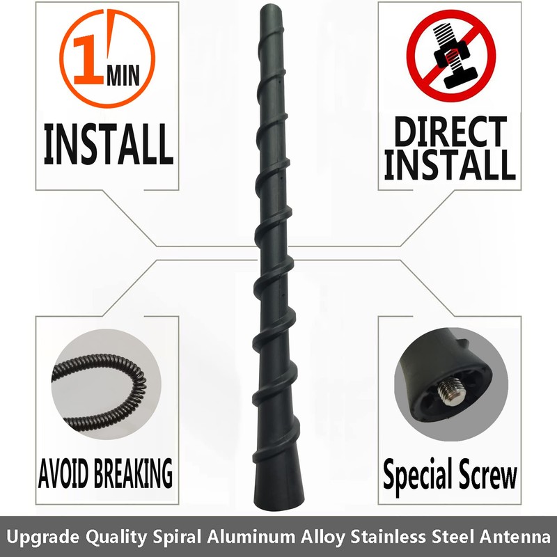 Antenna for Toyota Highlander (2001-2013), Toyota Celica (2000-2005), MR2 (2000-2005),
