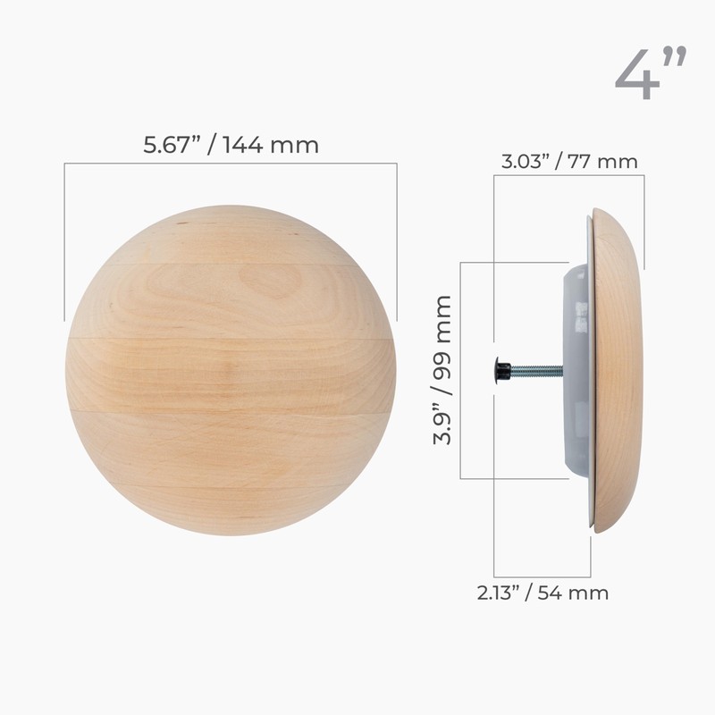 HVAC OV Ø4 Inch Round Sauna Air Diffuser - Adjustable