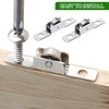 Zarique 12 Pack 3/8 inch Push-Pull Sliding Window Single Roller