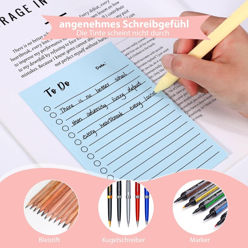 9 Pads To Do List Lined, 450 Sheets Sticky Notes