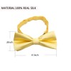 Kids Silk Bow Tie - AWAYTR Adjustable bowties Men Pre-tied