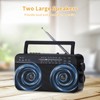 SEMIER Portable AM FM Shortwave Radio with Bluetooth Speaker Plug
