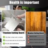 UUYYCLB Titanium Cutting Board - Dishwasher Safe, Double Sided Non-Slip