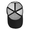Black and White Baseball Hat Caps Sun Protection Hat Outdoor