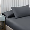 Moonlight Bedding Double Fitted Sheet - 25cm Deep Pockets Ultra