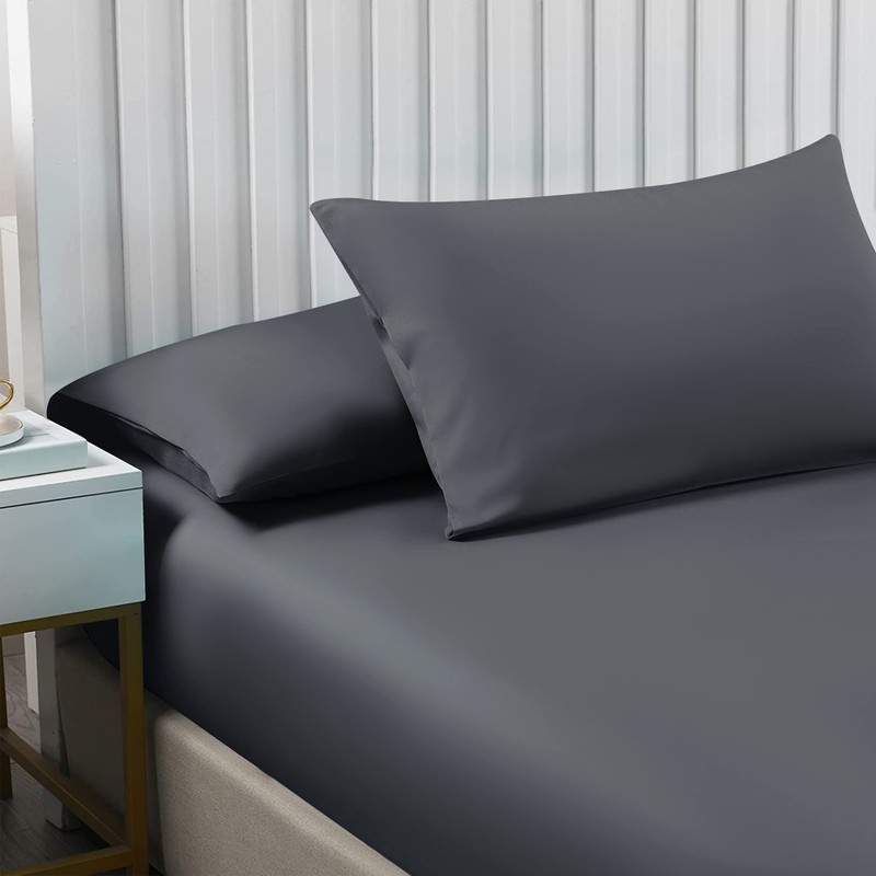 Moonlight Bedding Double Fitted Sheet - 25cm Deep Pockets Ultra