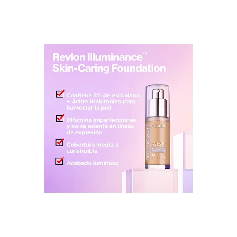 Base Maquillaje Illuminance Skin-caring Found Buff Beige