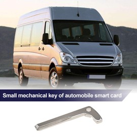 SING F LTD Car Auto Uncut Smart Remote Key Blank Blade Smart Vehicle Emergency Spare Key Compatible with A C E SL SLK CLS Class 2011-2018