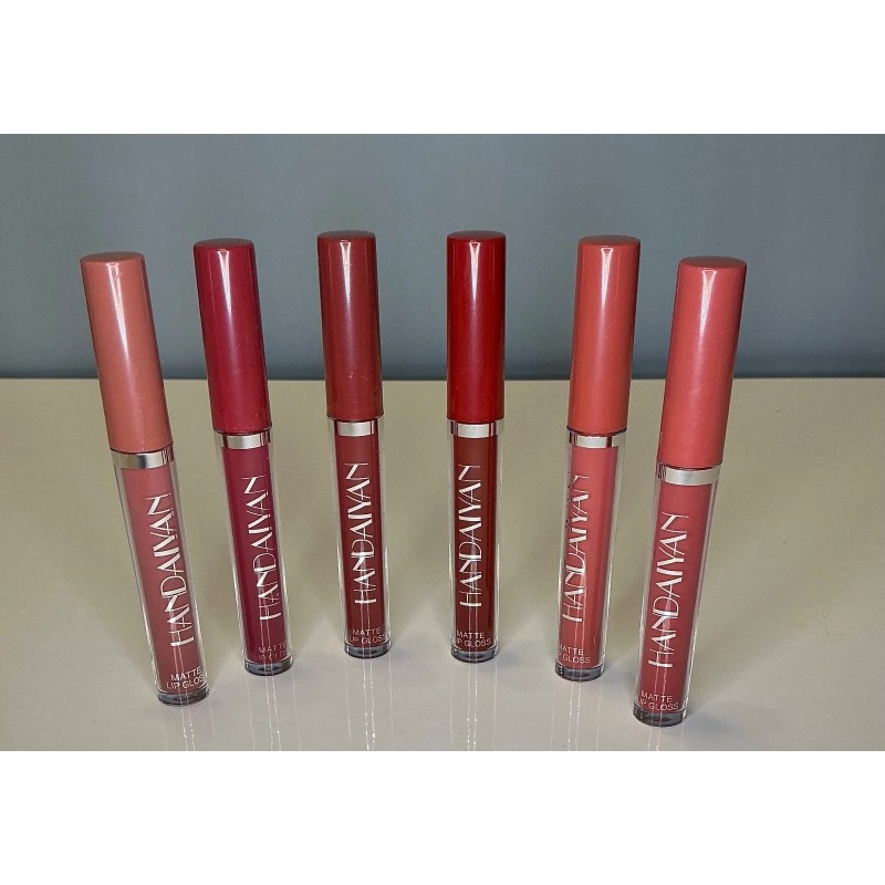HANDAIYAN New 6 Piece Matte Liquid Lipstick Set Gift Women