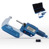 Dasqua Precision Professional 1-2"/25-50mm 0.00005"/0.001 mm Resolution Digital Outside Micrometer