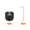 MECCANIXITY 2 Pcs Aluminium Potentiometer Knobs, 1/4" (6mm) Universal Volume