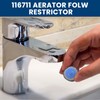 116711 Aerator Flow Restrictor, 1.5 Gpm Faucet Aerator Insert for
