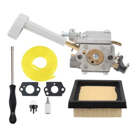 MOTOALL Carburetor for Homelite 308054093 for Walbro WT-1086 42CC BP for Ryobi Bp42 Blower with Air Filter & Repower Kit for Engine Lawn Mower Snowblower