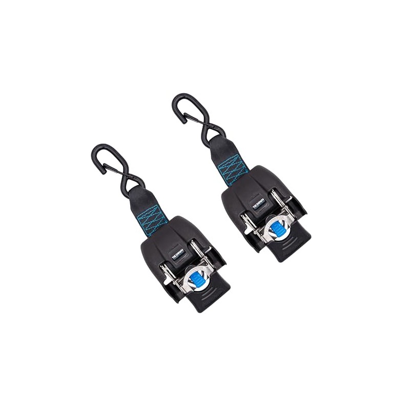 Tie Down 2 in. x 43 in. Stainless Steel Retractable