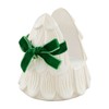 Mud Pie White Christmas Sponge Holder, 3 3/4" x 3"
