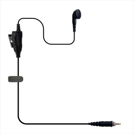 MONICONA Ear Bud Earpiece Headset PTT Mic Earphone for Motorola CLP1010e CLP1040e CLPe446 CLP446e Radio