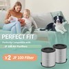 JF100 Replacement Filter Compatible with Jafanda Air Purifier Replacement Filter