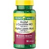 Spring Valley VIOPY Spring Valley acetilo L-Carnitine HCl Alpha Cápsulas