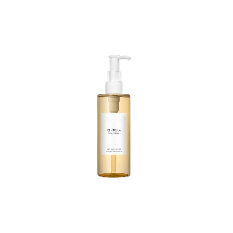 Ymiko Centellas Aceite Limpiador, Desmaquillante con Vitamina E, Enjuagues de