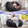 Hobestluk 3FT Bean Bag Chairs Adult Bean Bag with Portable
