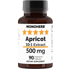 Apricot Extract 500 mg - 90 Vegetarian Capsules