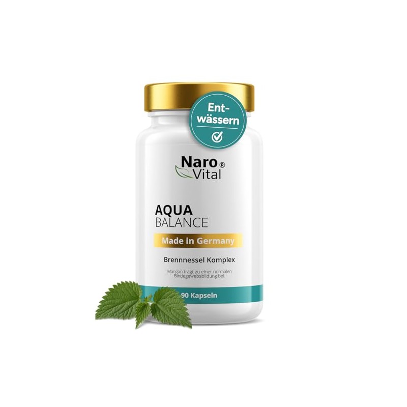 Drainage Tablets - Nettle Capsules Against Water Retention in the