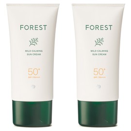 Partner_Reference 그린핑거 포레스트 마일드 카밍 선크림 SPF50+ PA++++ 80ml 2개 / 그린핑거 포레스트 마일드 카밍 선크림 SPF50+ PA++++ 80ml 2개