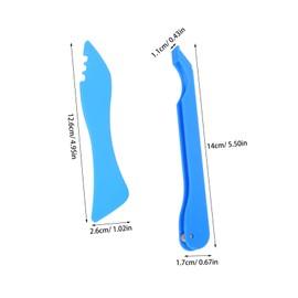 Operitacx 2pcs Stained Glass Tools Foil Wrapping Applicator for Glass Edging Burnishing Hobbyists Craft Supplies Starter Kit