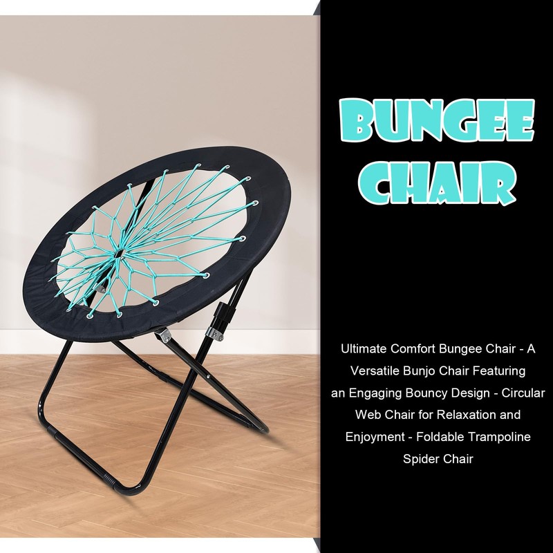 CAMP SOLUTIONS Ultimate Comfort Bungee Chair - Versatile Bunjo with